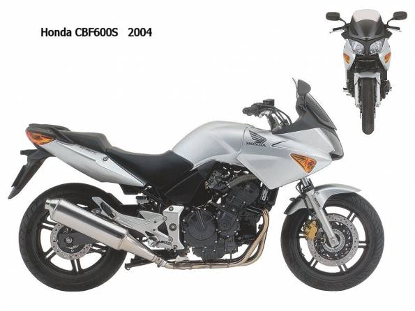 Honda CBF600S 2004