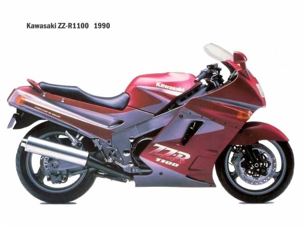 Kawasaki ZZ R1100 1990