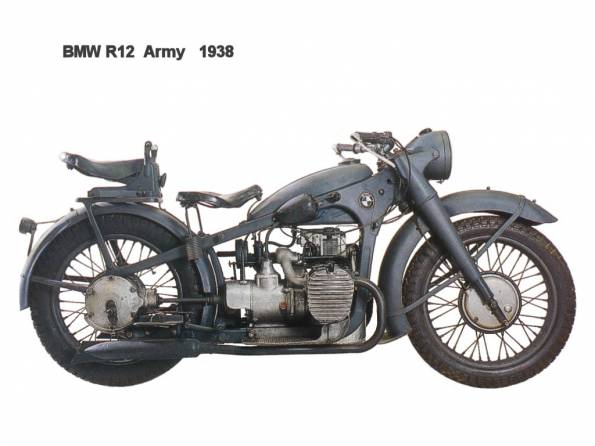 BMW R12 Army 1938