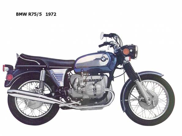 BMW R75 5 1972