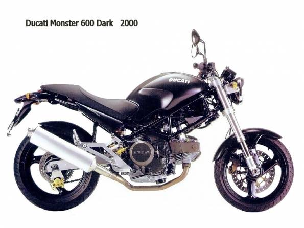 Ducati Monster 600 Dark 2000