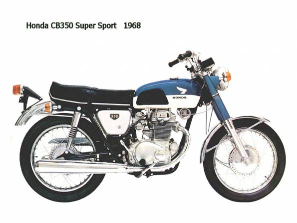 Honda CB350 SuperSport 1968