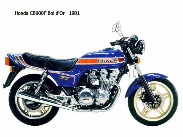 Honda CB900F BoldOr 1981