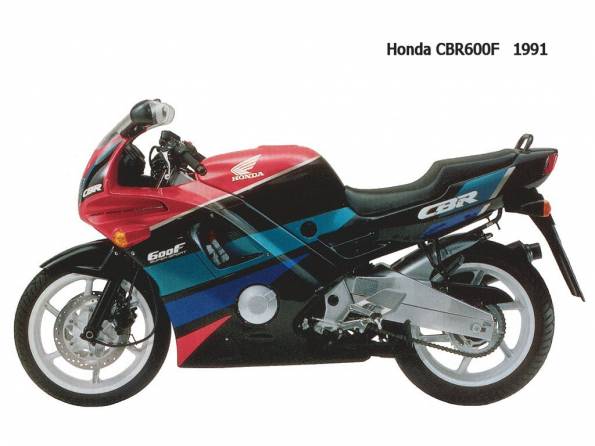 Honda CBR600F 1991