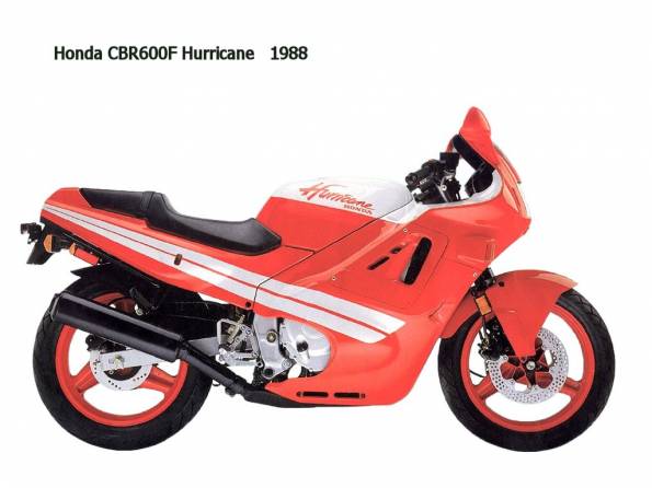 Honda CBR600F Hurricane 1988