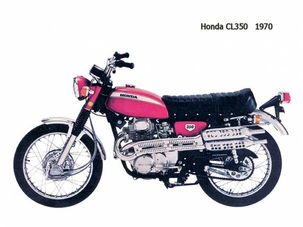 Honda CL350 1970