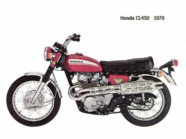 Honda CL450 1970