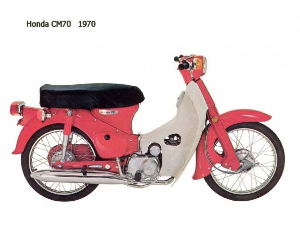 Honda CM70 1970