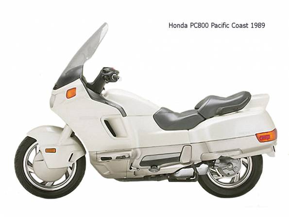 Honda PC800 PacificCoast 1989