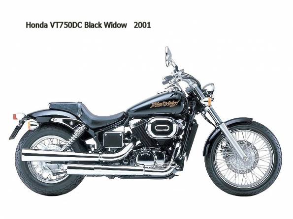 Honda VT750DC BlackWidow 2001