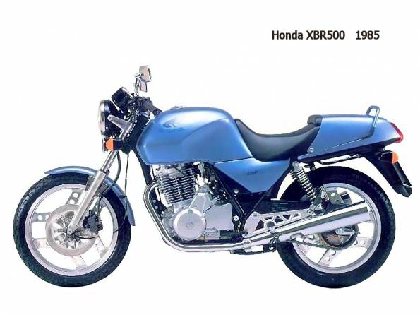 Honda XBR500 1985