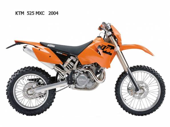 KTM 525MXC 2004