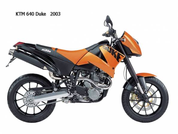 KTM 640 Duke 2003