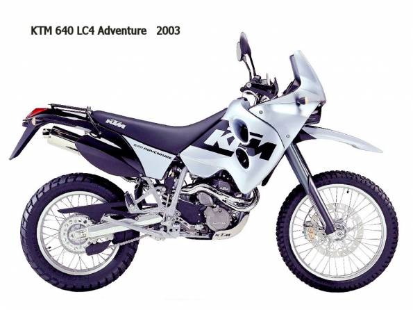 KTM 640LC4 Adventure 2003