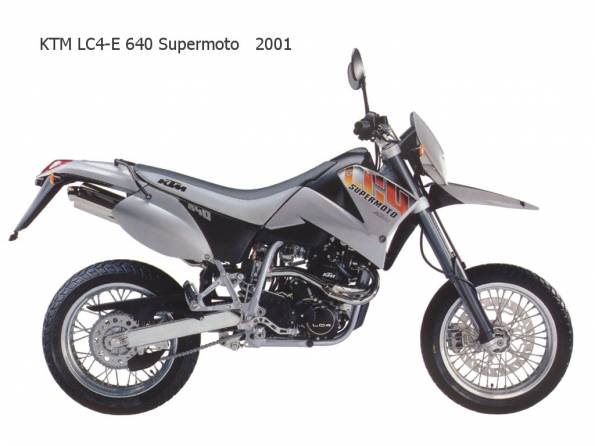 KTM LC4 E640 Supermoto 2001