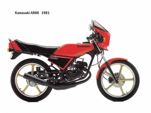 Kawasaki AR80 1981