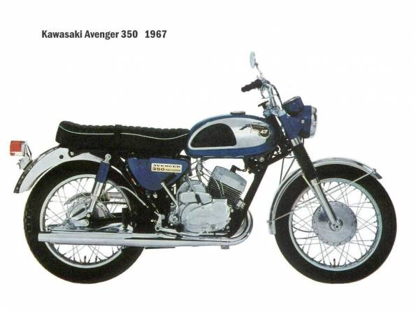Kawasaki Avenger 350 1967