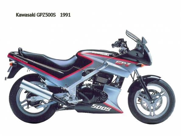 Kawasaki GPZ500S 1991