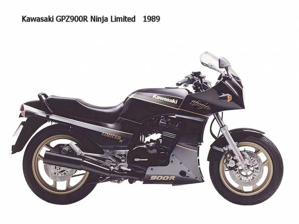 Kawasaki GPZ900R NinjaLimited 1989