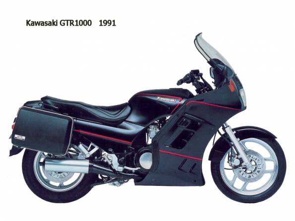 Kawasaki GTR1000 - 1991