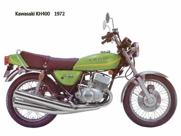 Kawasaki KH400 1972