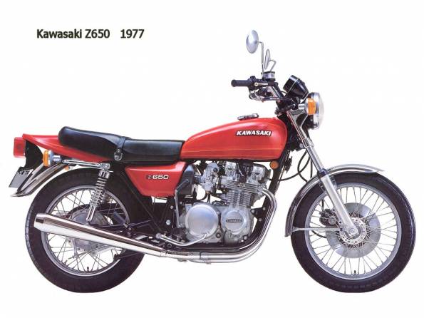 Kawasaki Z650 1977