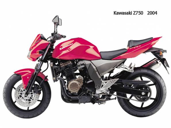 Kawasaki Z750 2004