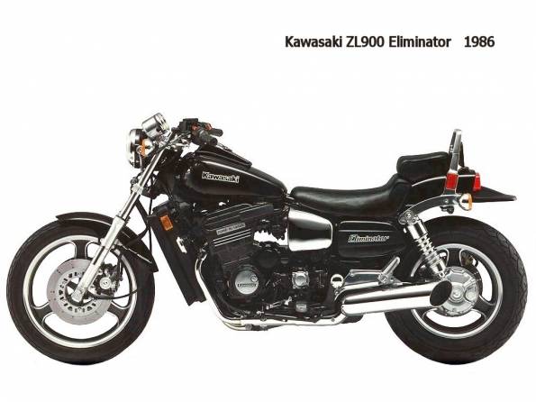 Kawasaki ZL900 Eliminator 1986