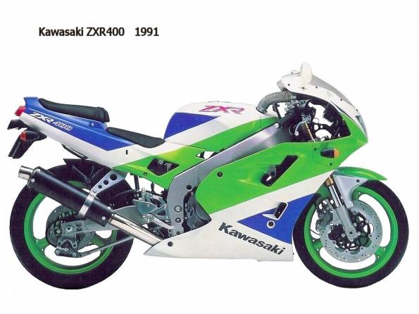 Kawasaki ZXR400 1991