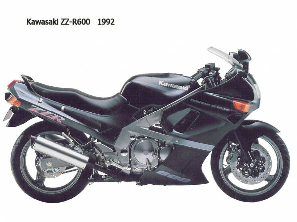 Kawasaki ZZR 600 - 1992