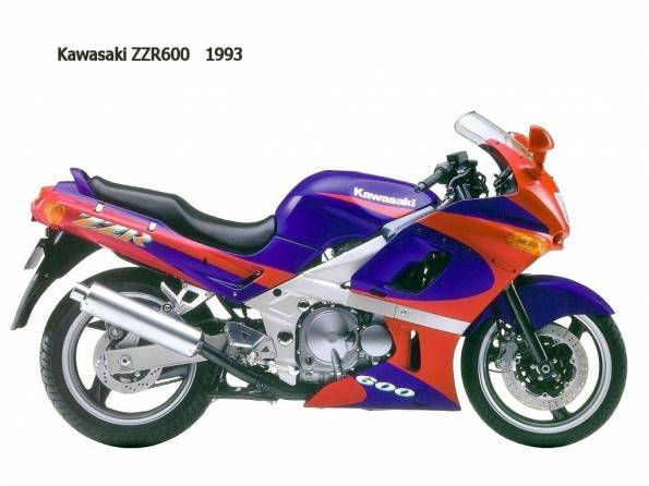 Kawasaki ZZR600 1993