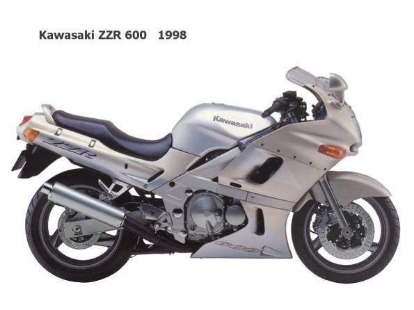 Kawasaki ZZR600 1998