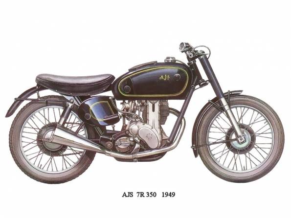 AJS 7R 350 1949