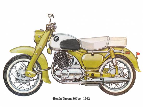 Honda Dream 305 1962