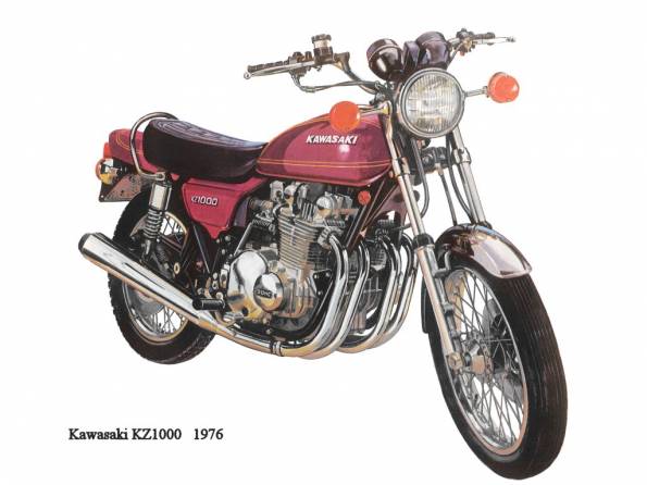 Kawasaki KZ1000 1976