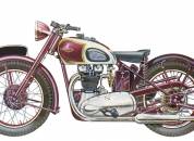 Triumph 500 SpeedTwin 1948