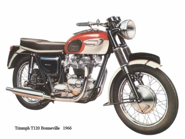 Triumph T120 Bonneville 1966