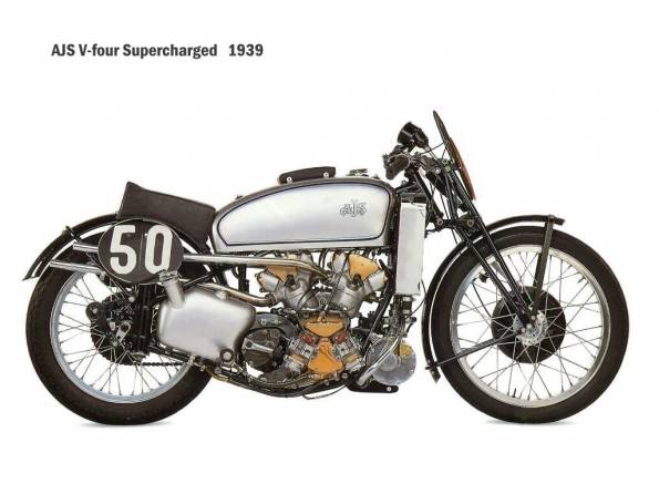 AJS Supercharged Vfour 1939