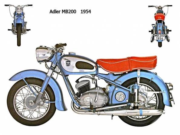 Adler MB200 1954