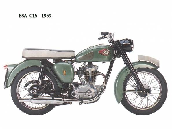 BSA C15 1959