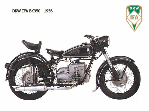 DKW IFA BK350 1956