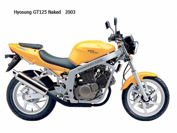 Hyosung GT125 Naked 2003