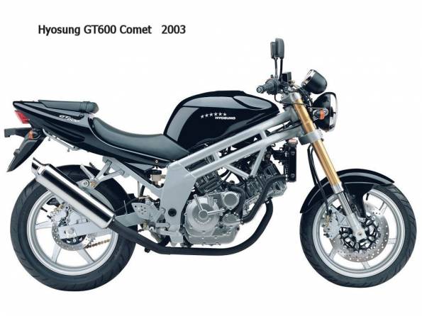 Hyosung GT600 Comet 2003