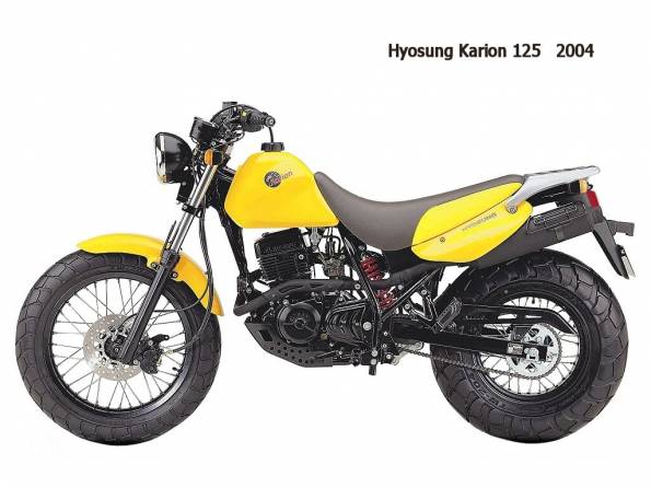 Hyosung Karion125 2004