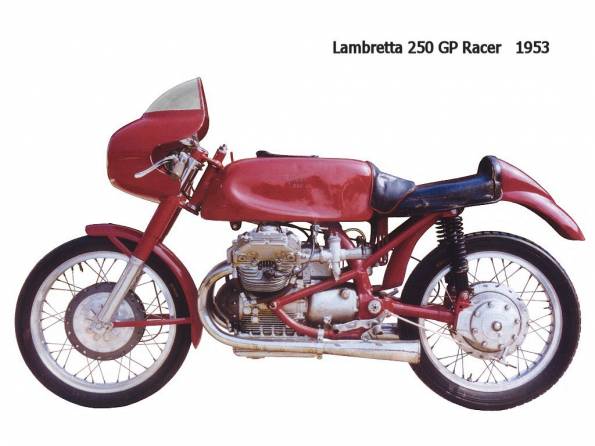 Lambretta 250 GPRacer 1953