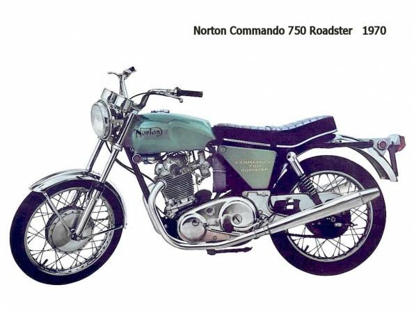 Norton Commando750 Roadster 1970