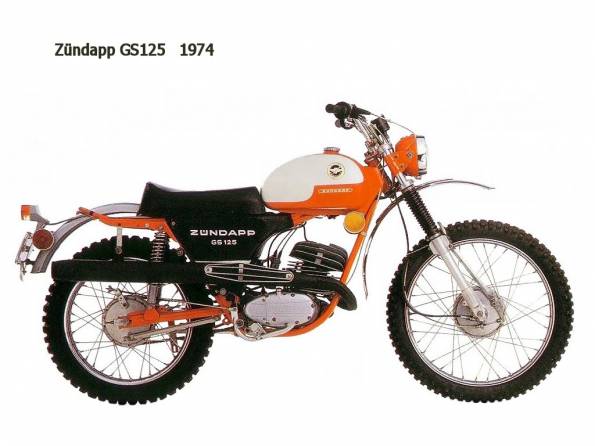 Zundapp GS125 1974