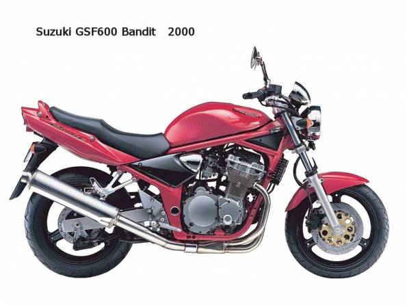 Suzuki GSF600 Bandit 2000