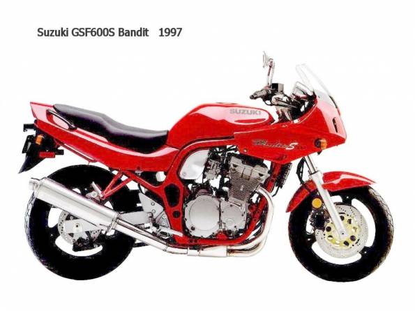 Suzuki GSF600S Bandit 1997