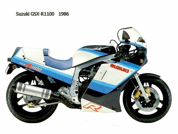 Suzuki GSX R1100 1986